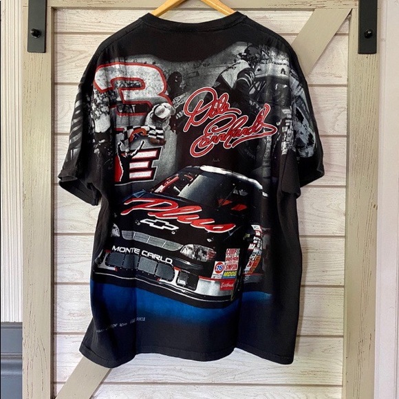 🚨🚨🚨Vintage AOP DALE Earnhardt NASCAR tee🚨🚨🚨 - Picture 2 of 3
